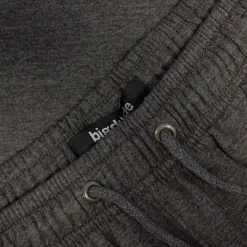 Bigdude Basic Cuffed Joggers Twin Pack Black/Charcoal