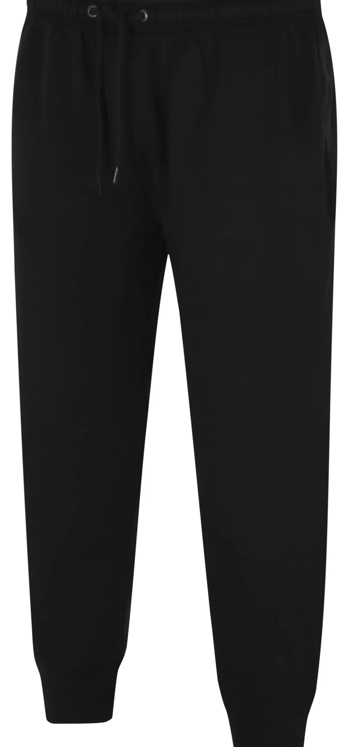 Bigdude Basic Cuffed Joggers Twin Pack Black/Charcoal