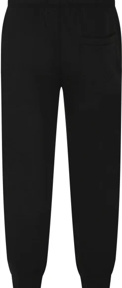Bigdude Basic Cuffed Joggers Twin Pack Black/Charcoal