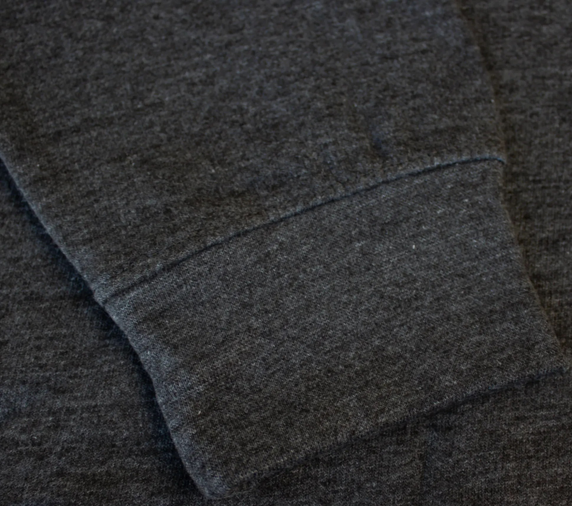 Bigdude Brushed Fleece Cardigan Charcoal