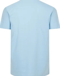 Bigdude California Print T-Shirt Light Blue