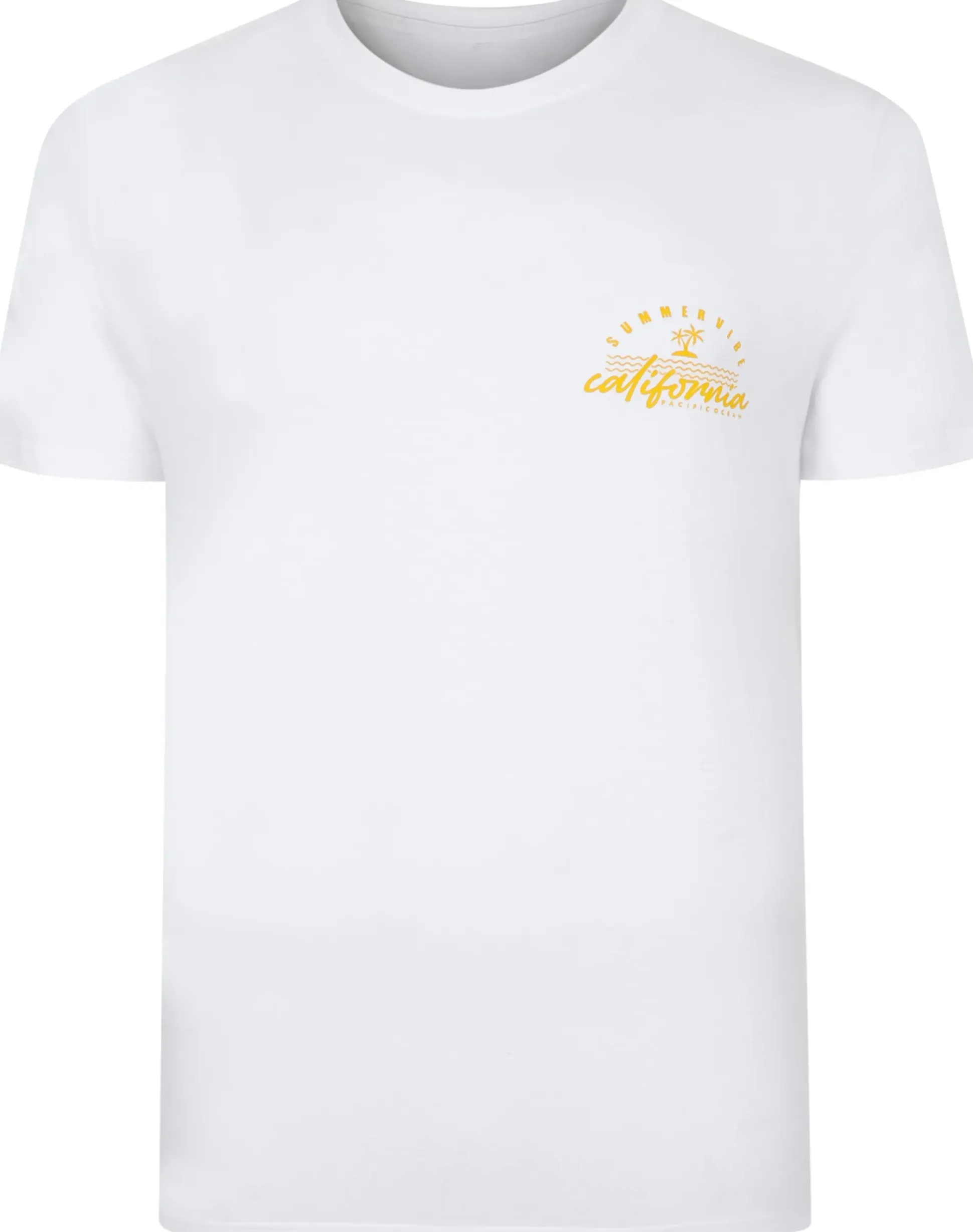 Bigdude California Print T-Shirt White