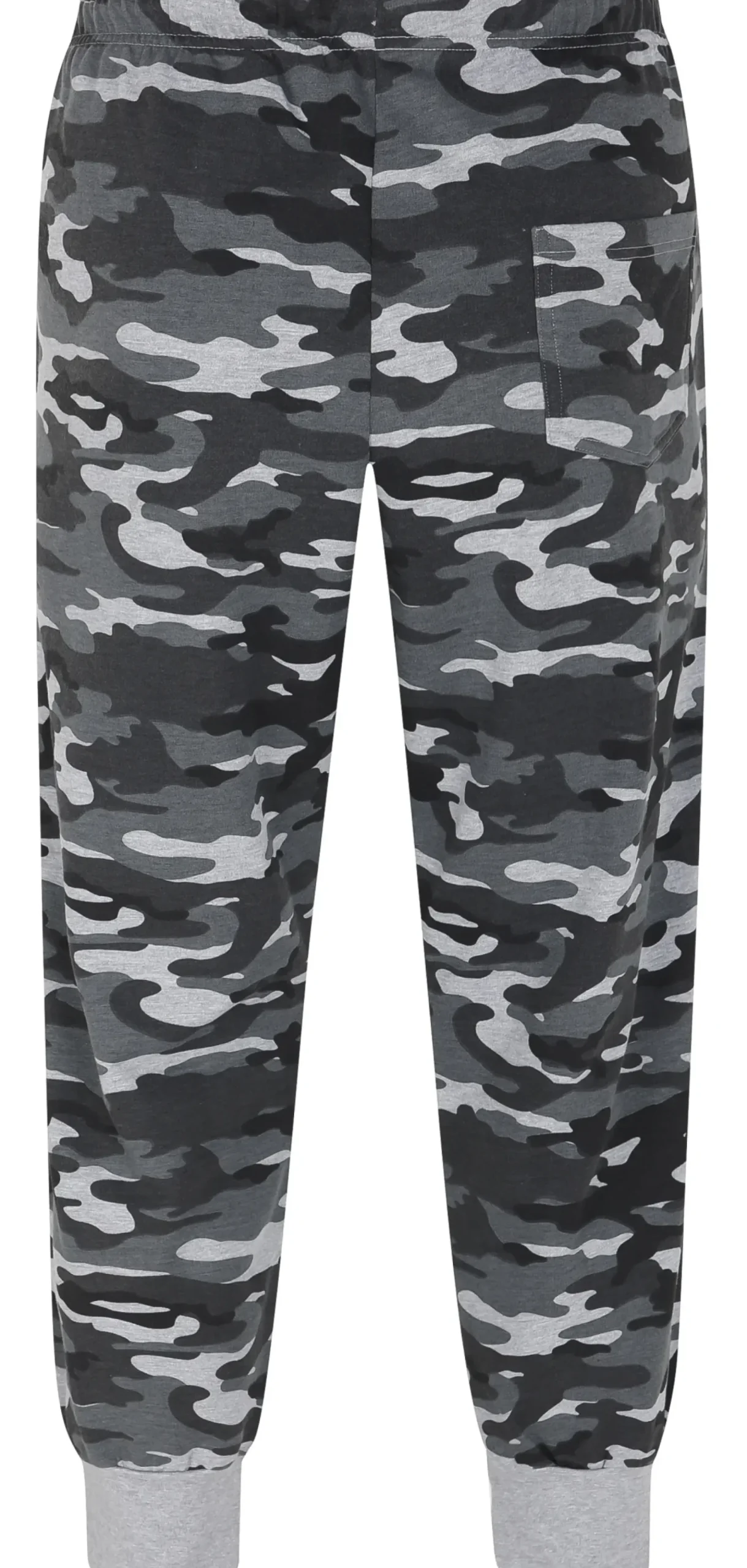 Bigdude Camo Joggers Charcoal