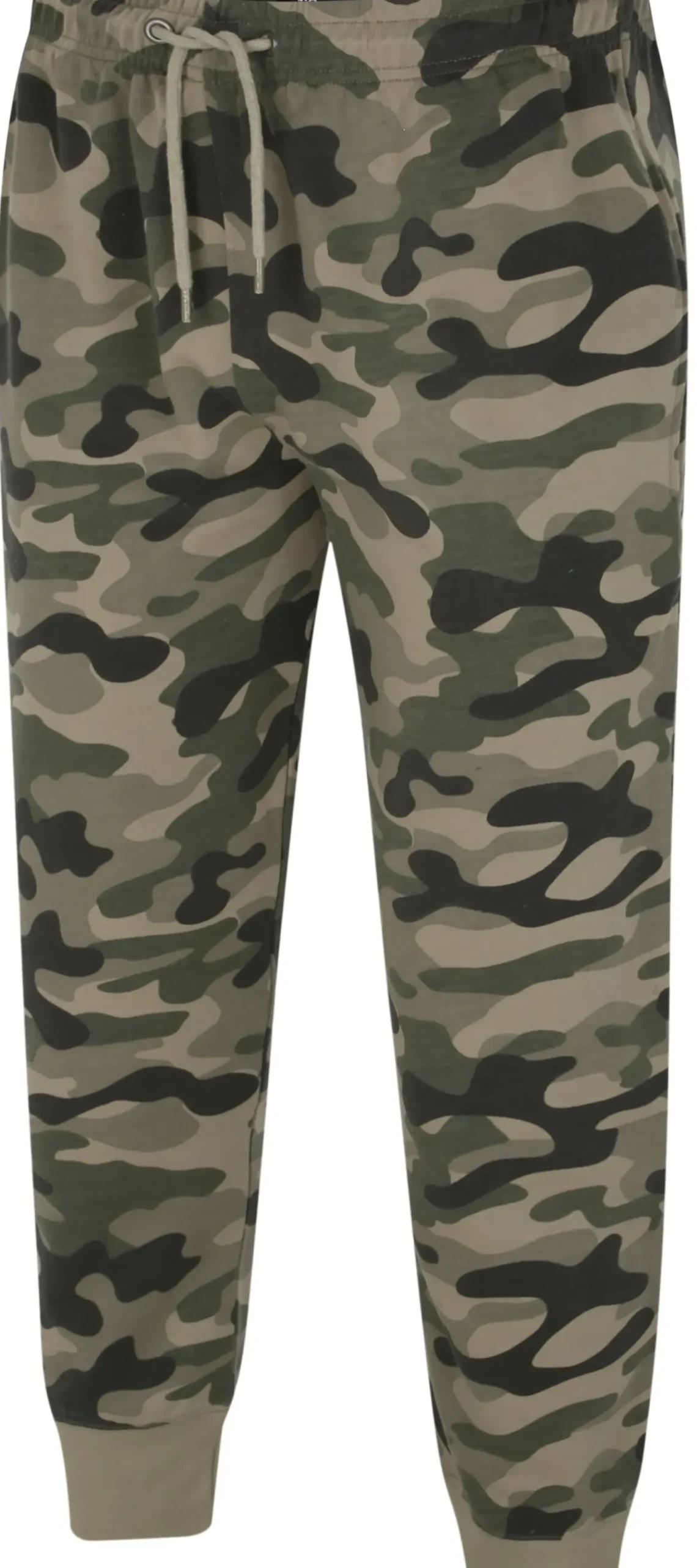 Bigdude Camo Joggers Khaki