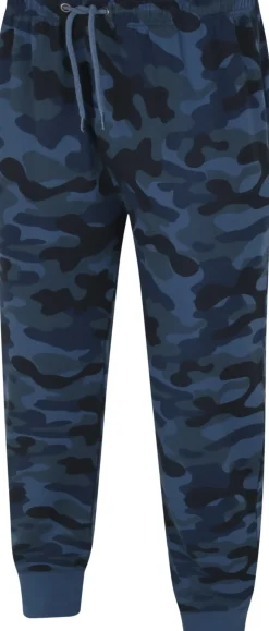 Bigdude Camo Joggers Navy