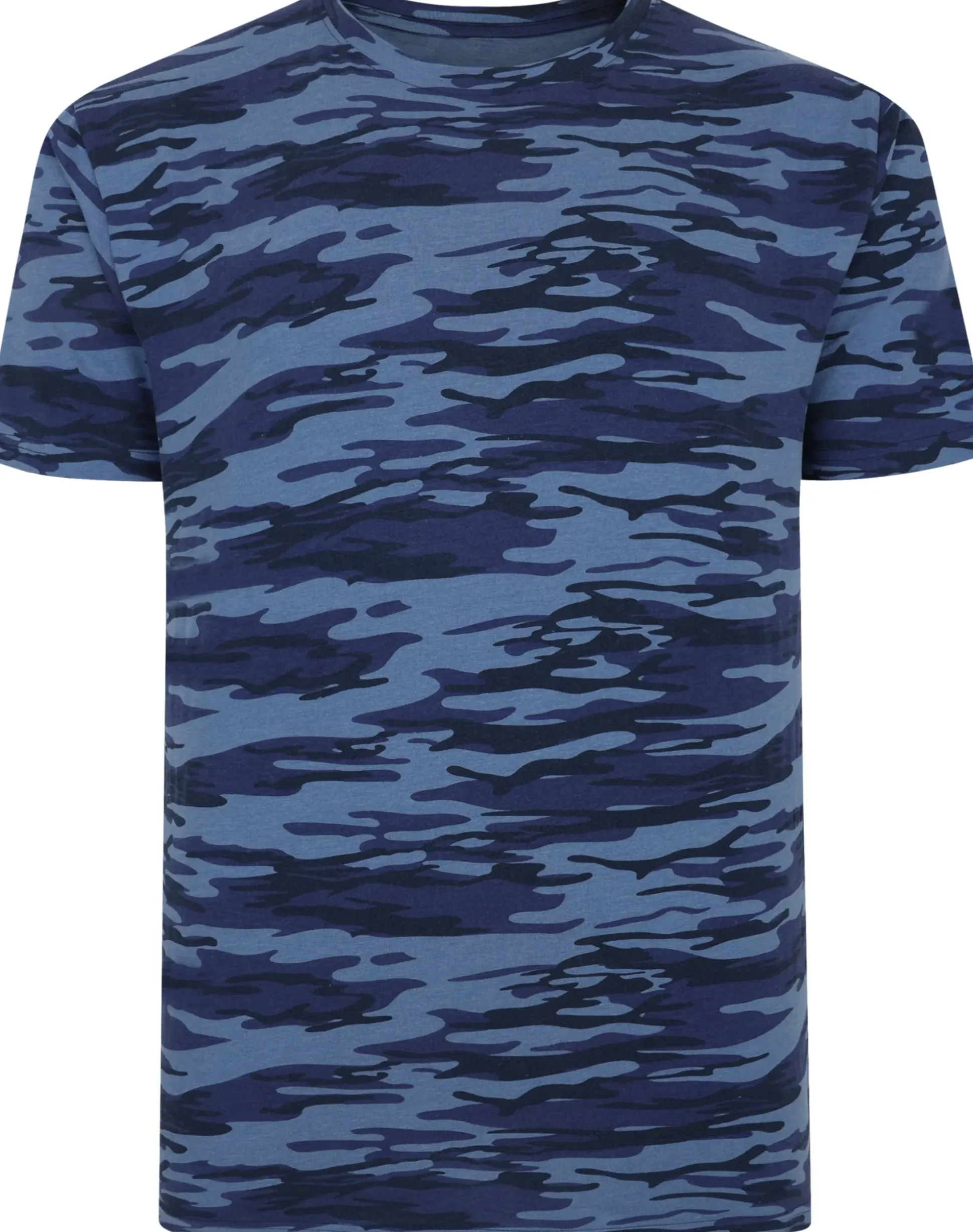 Bigdude Camo T-Shirt Navy