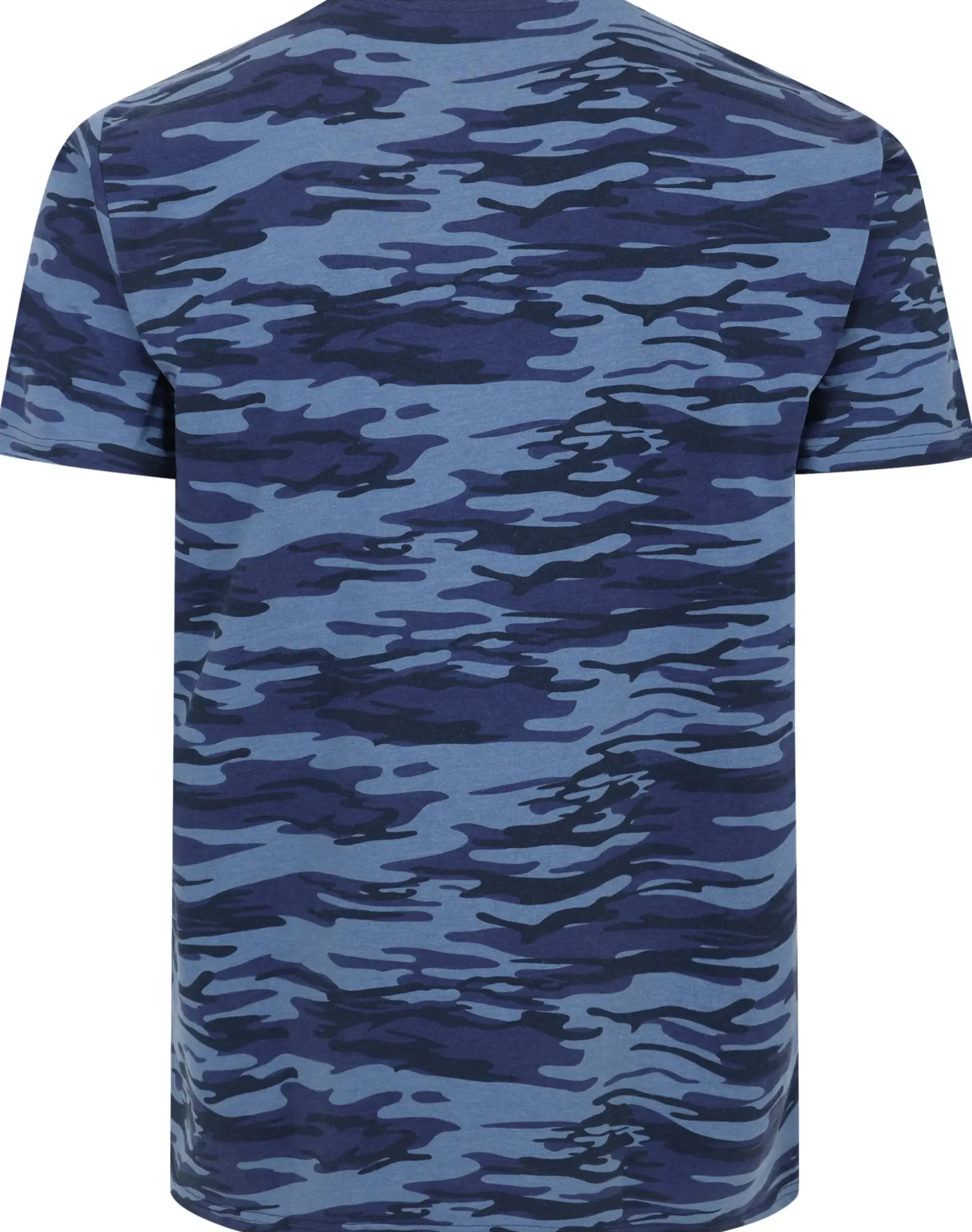 Bigdude Camo T-Shirt Navy