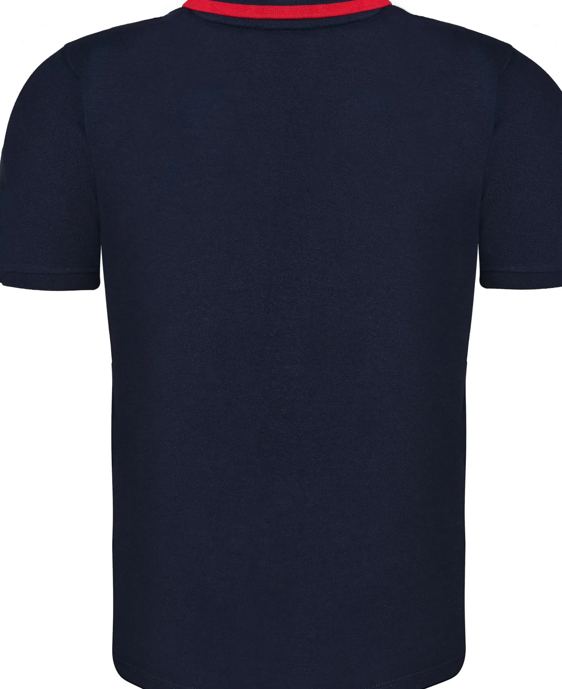 Bigdude Chunky Tipped Polo Shirt Navy