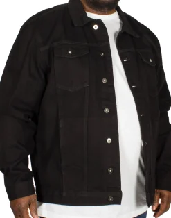 Bigdude Classic Denim Jacket Black