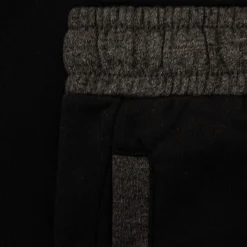 Bigdude Contrast Sweat Shorts Black