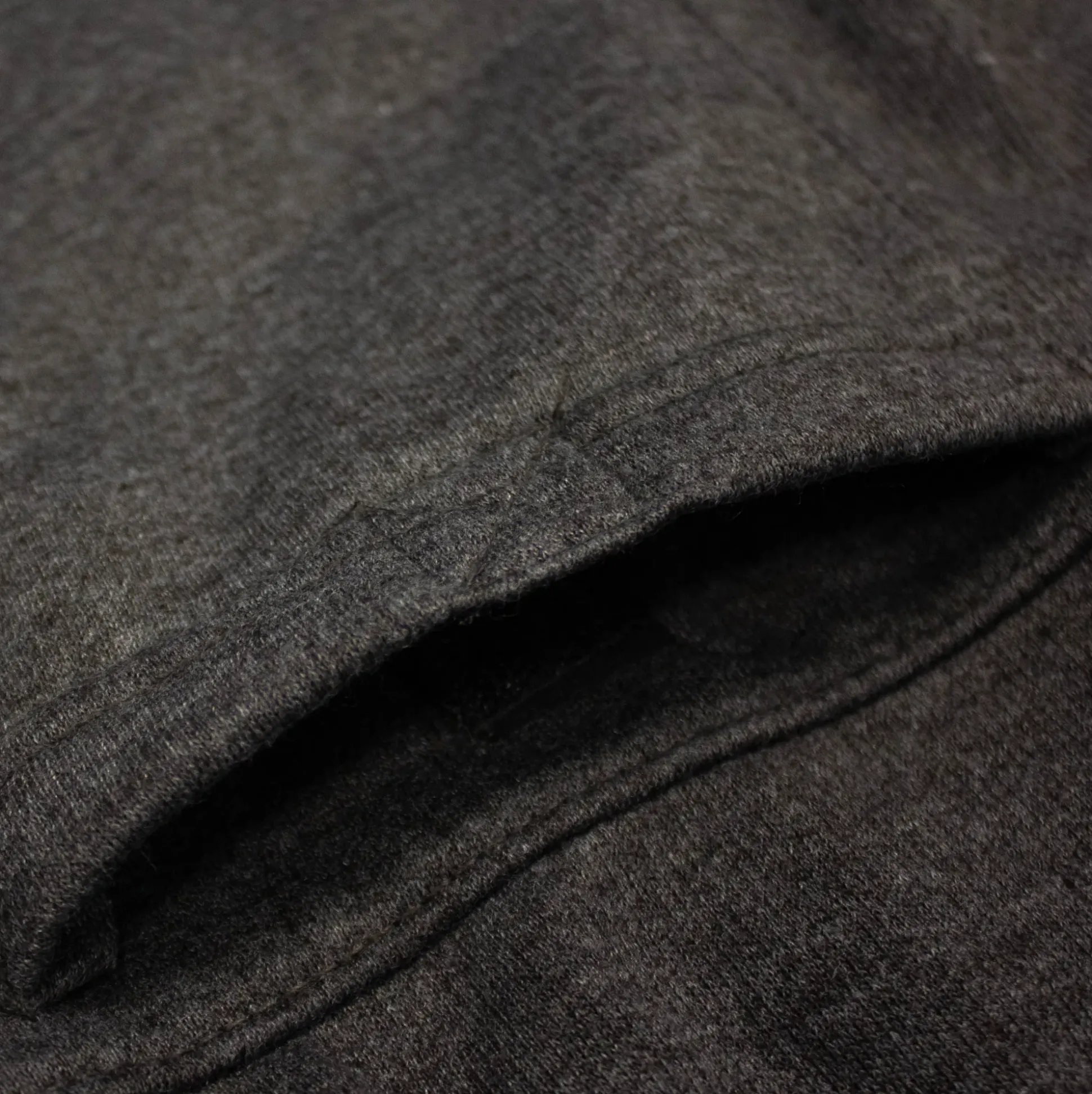 Bigdude Contrast Sweat Shorts Charcoal Marl