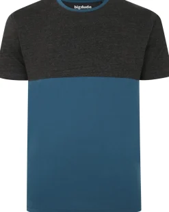 Bigdude Cut & Sew Pyjama Set Petrol/Charcoal