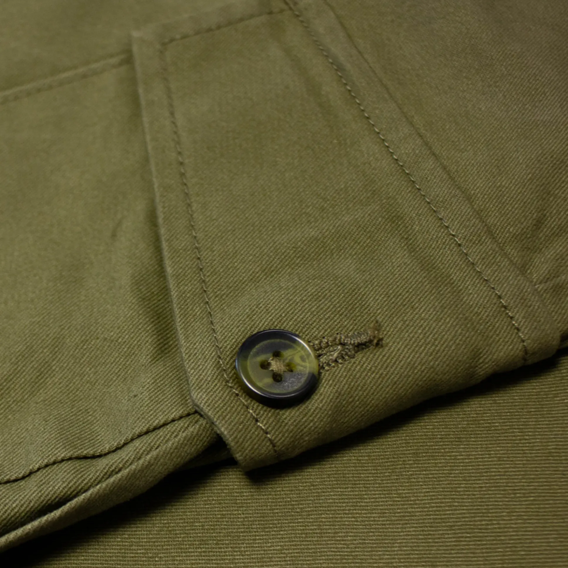 Bigdude Elasticated Waist Cargo Trousers Dark Khaki
