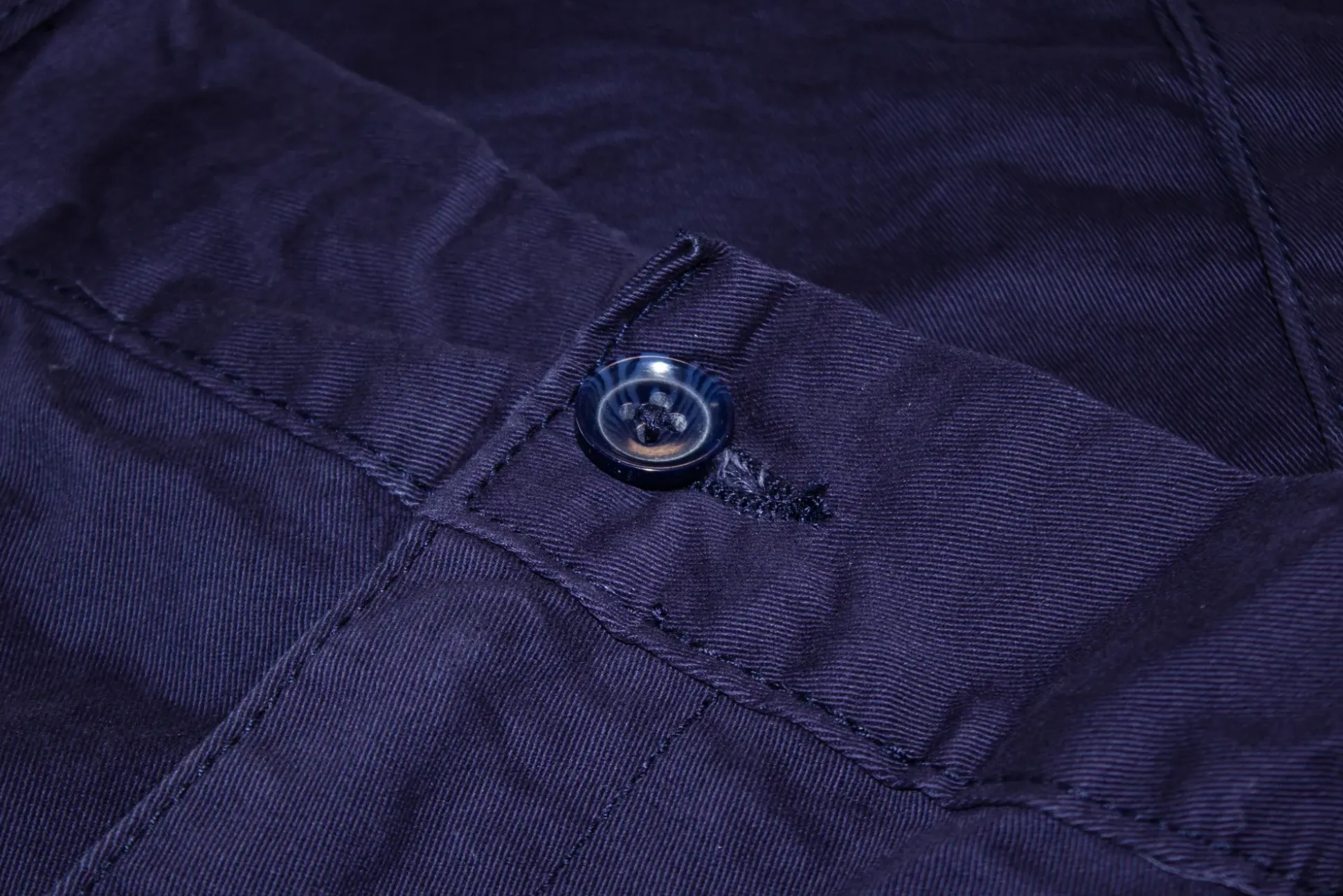 Bigdude Elasticated Waist Cargo Trousers Navy