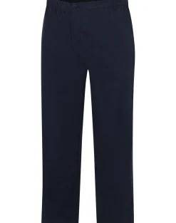 Bigdude Elasticated Waist Every Day Trousers Navy