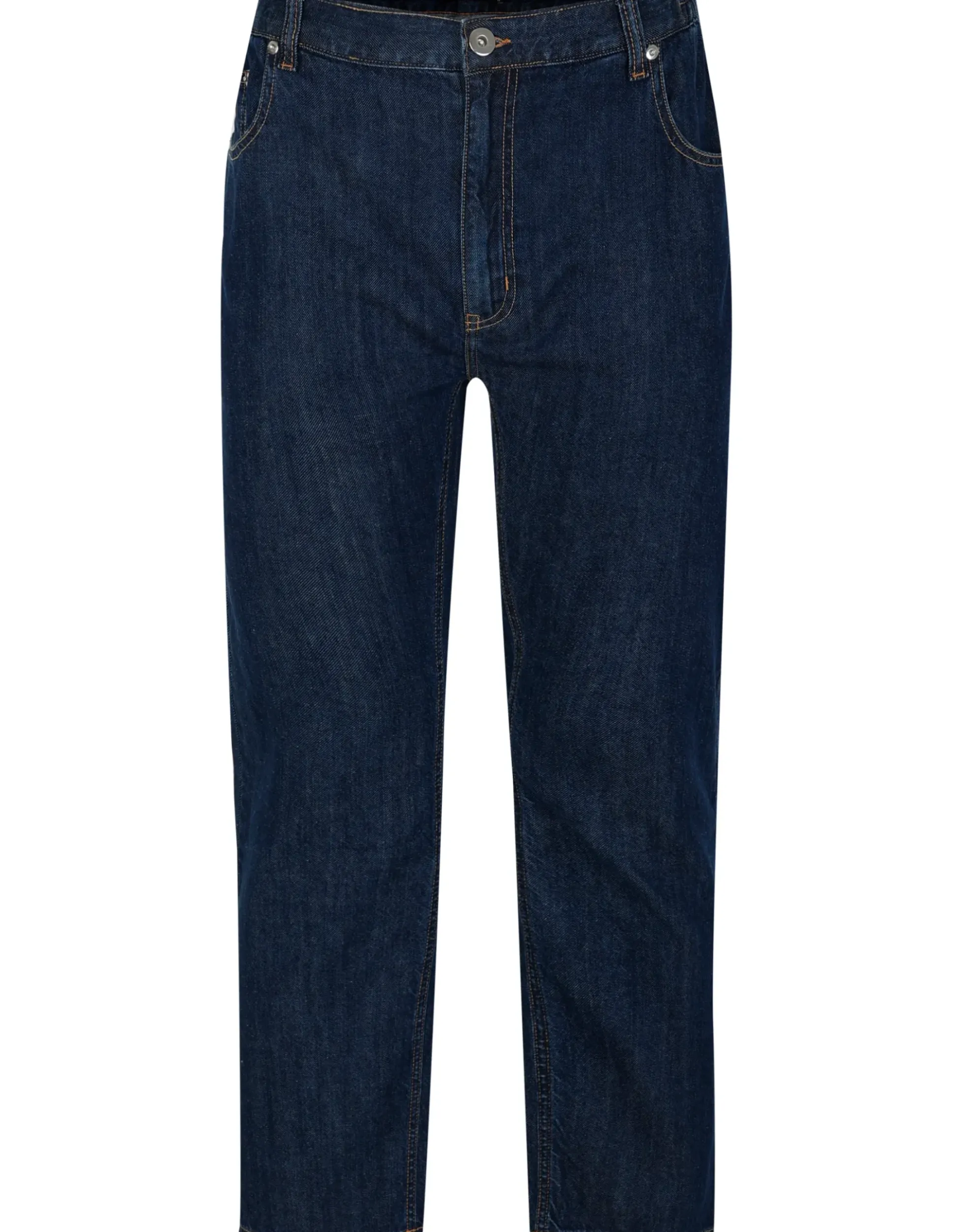 Bigdude Elasticated Waist Jeans Dark Wash