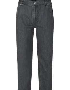 Bigdude Elasticated Waist Jeans Grey Wash Tall