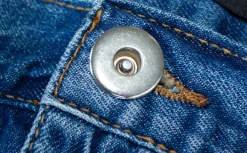 Bigdude Elasticated Waist Jeans Mid Wash
