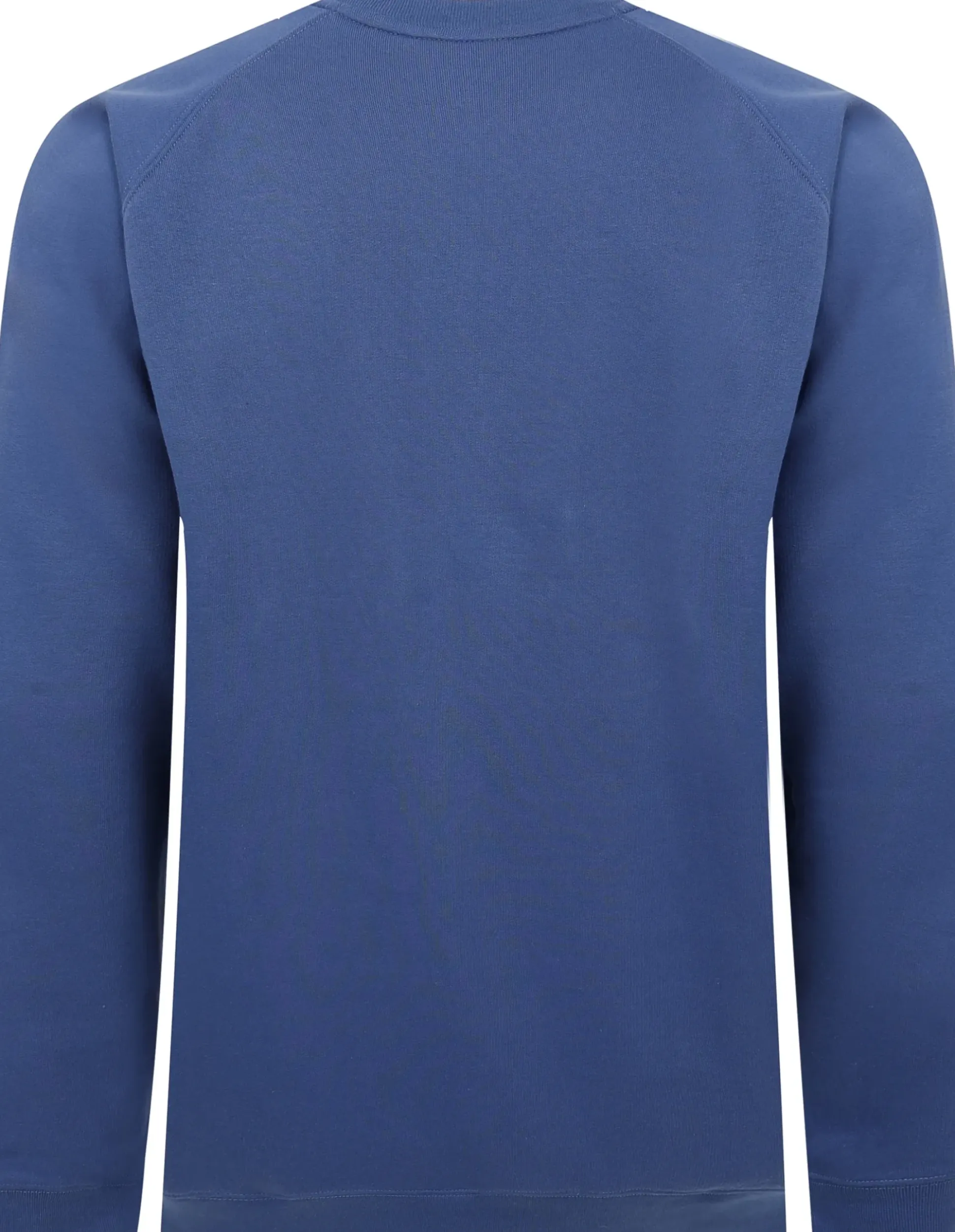 Bigdude Embroidered Crew Neck Jumper Deep Blue