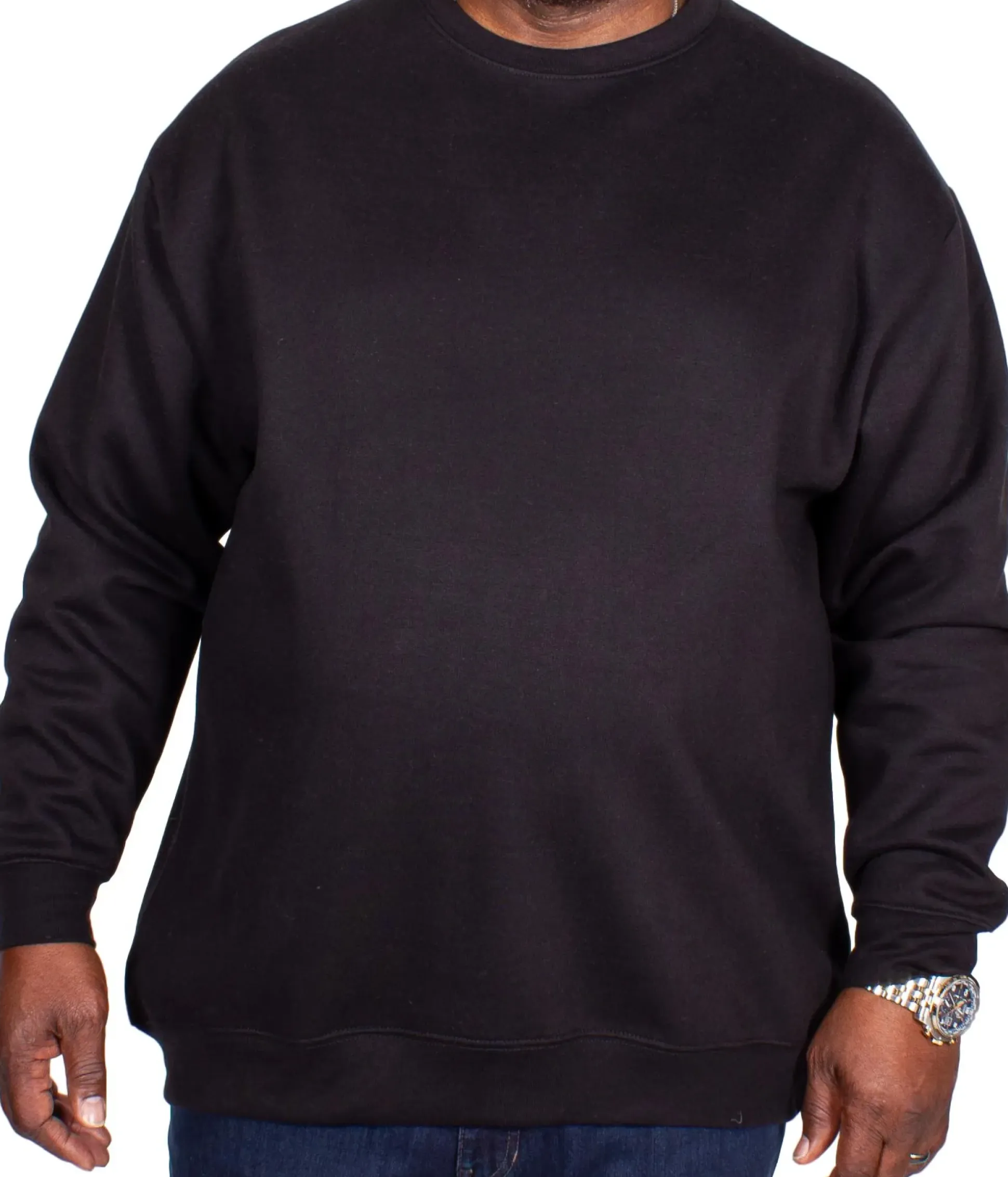 Bigdude Essentials Jumper Black Tall