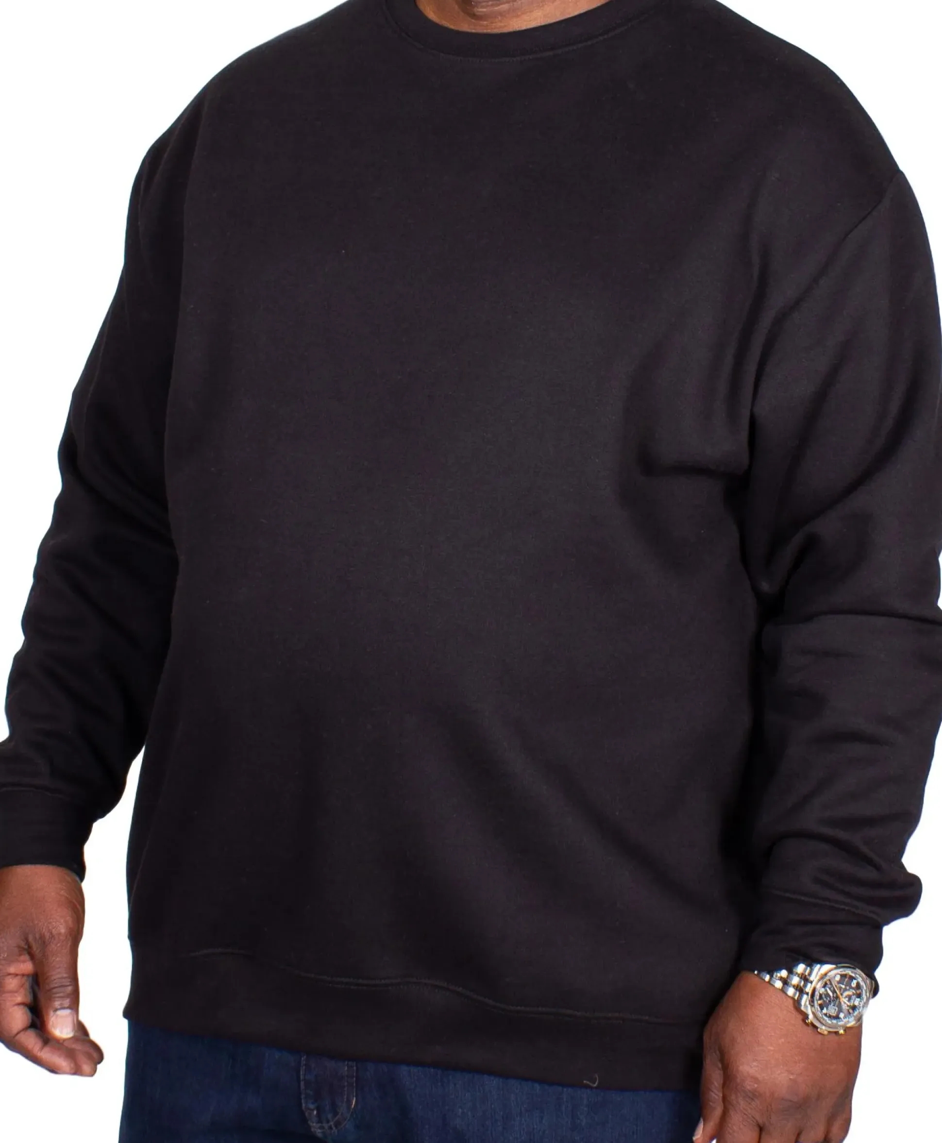 Bigdude Essentials Jumper Black