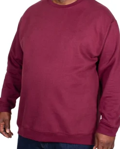 Bigdude Essentials Jumper Burgundy