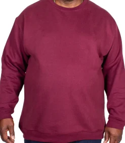 Bigdude Essentials Jumper Burgundy