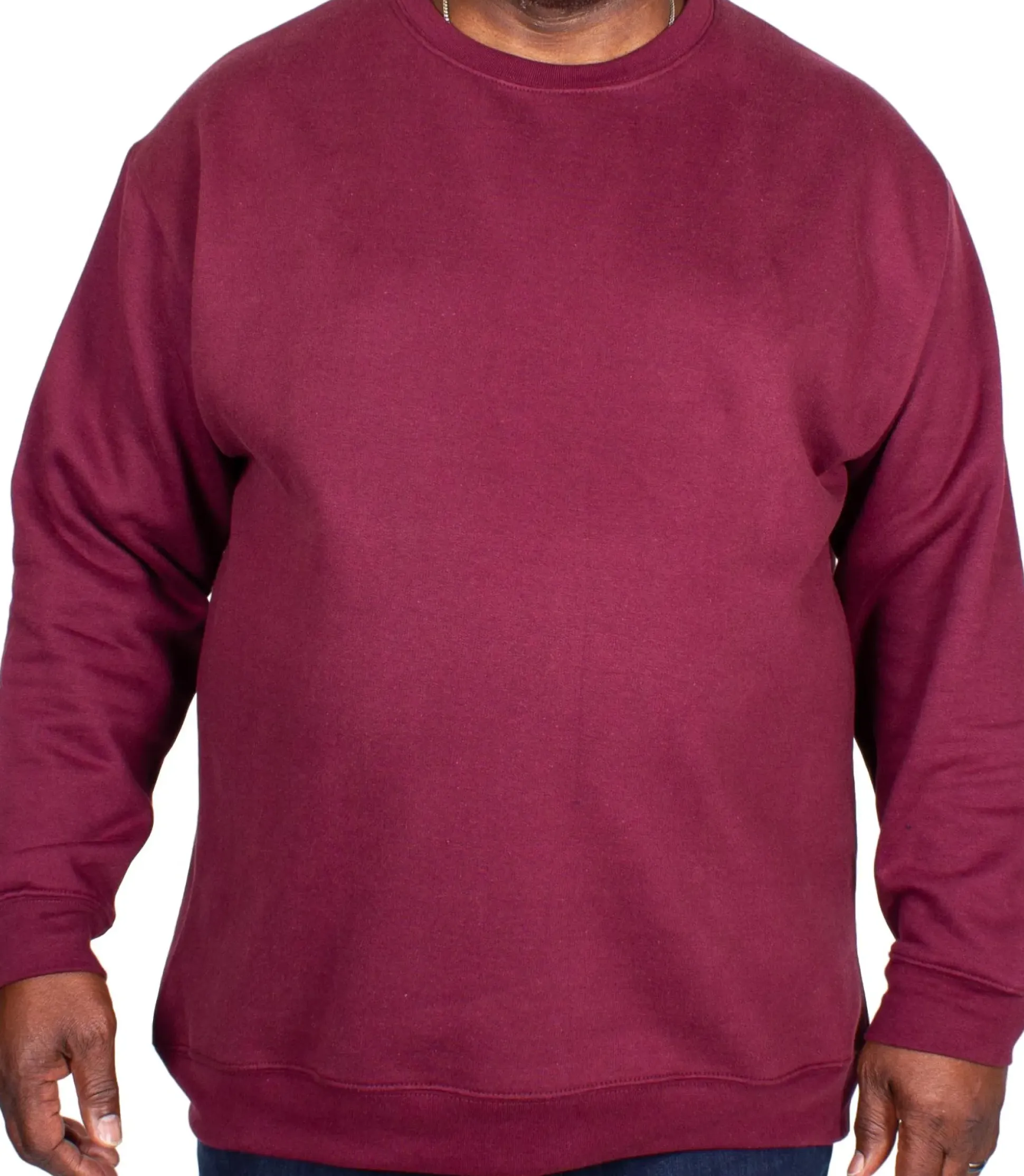 Bigdude Essentials Jumper Burgundy