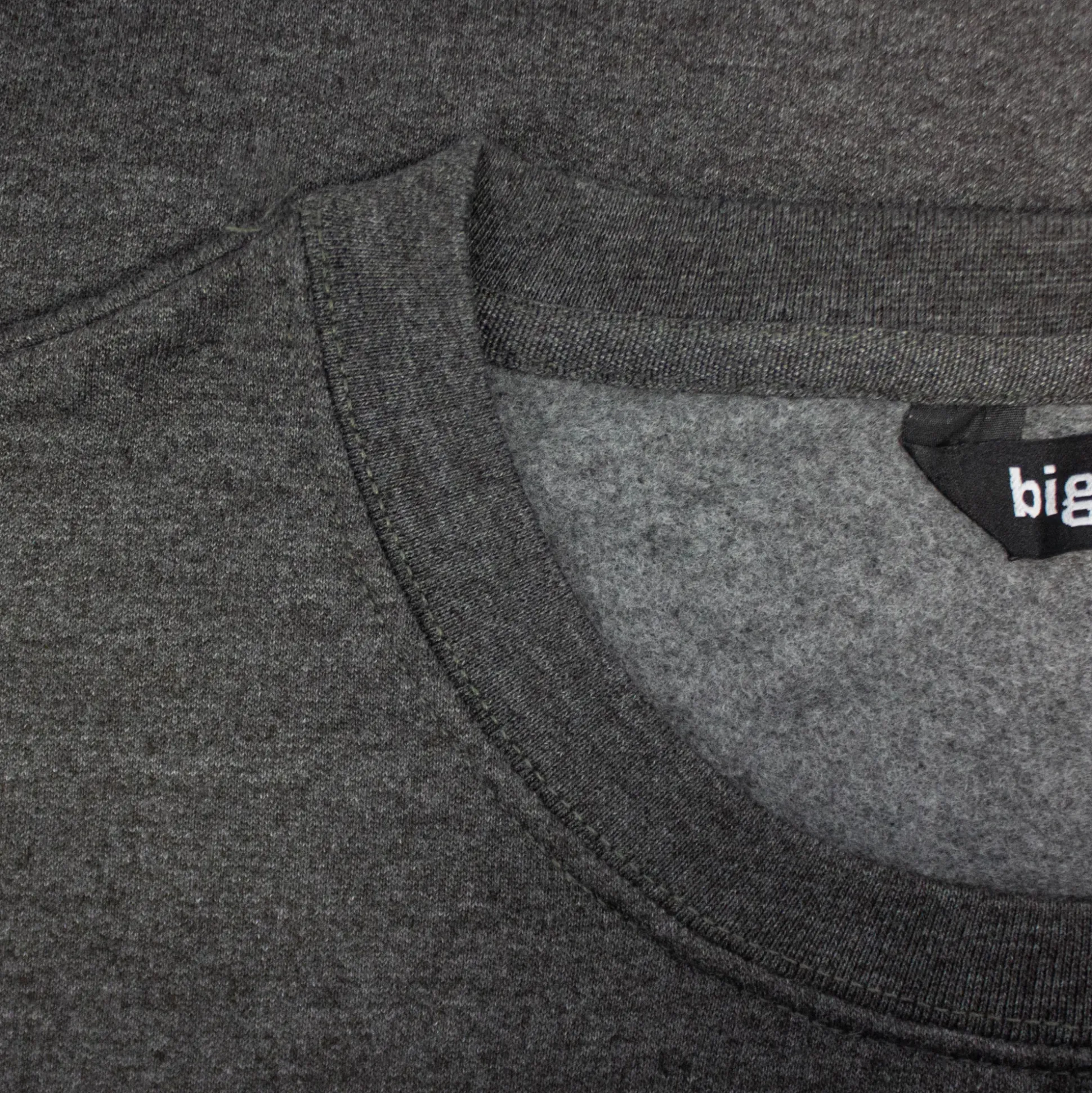 Bigdude Essentials Jumper Charcoal Tall
