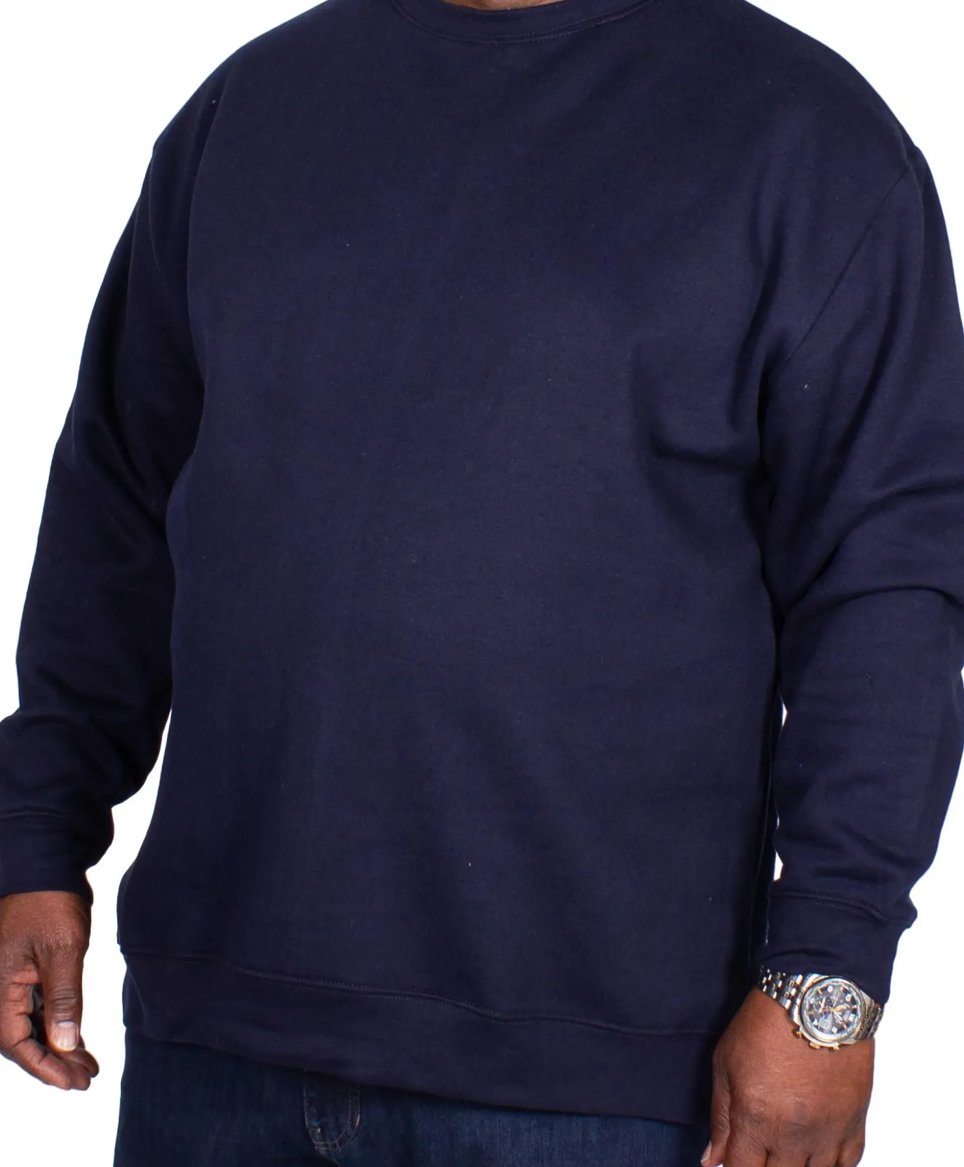 Bigdude Essentials Jumper Navy Tall