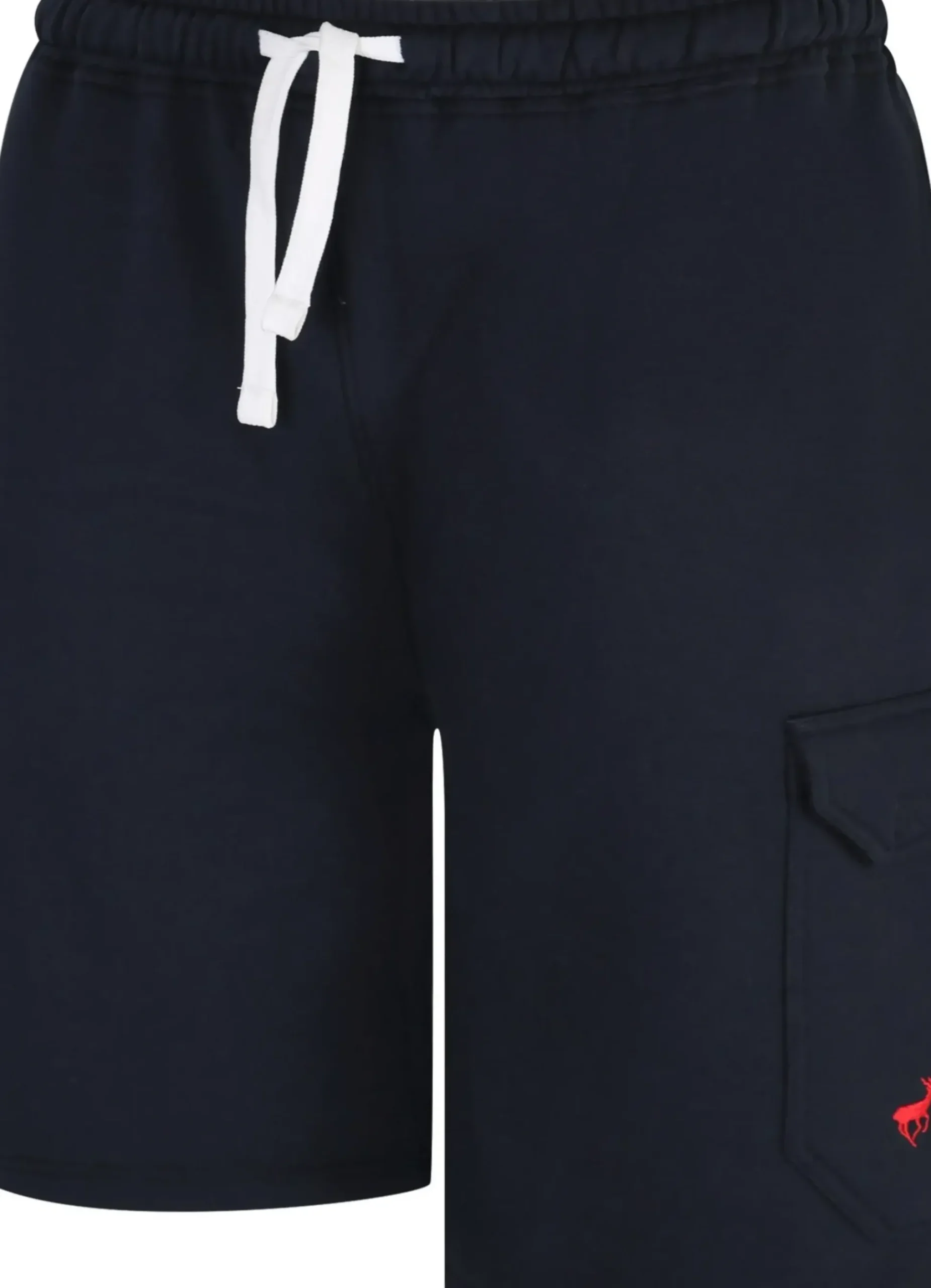 Bigdude Fleece Cargo Shorts Navy