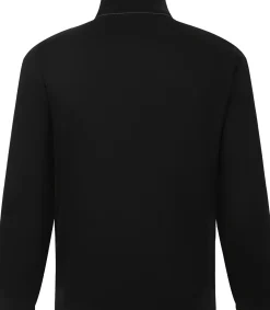 Bigdude Full Zip Colour Block Jacket Black
