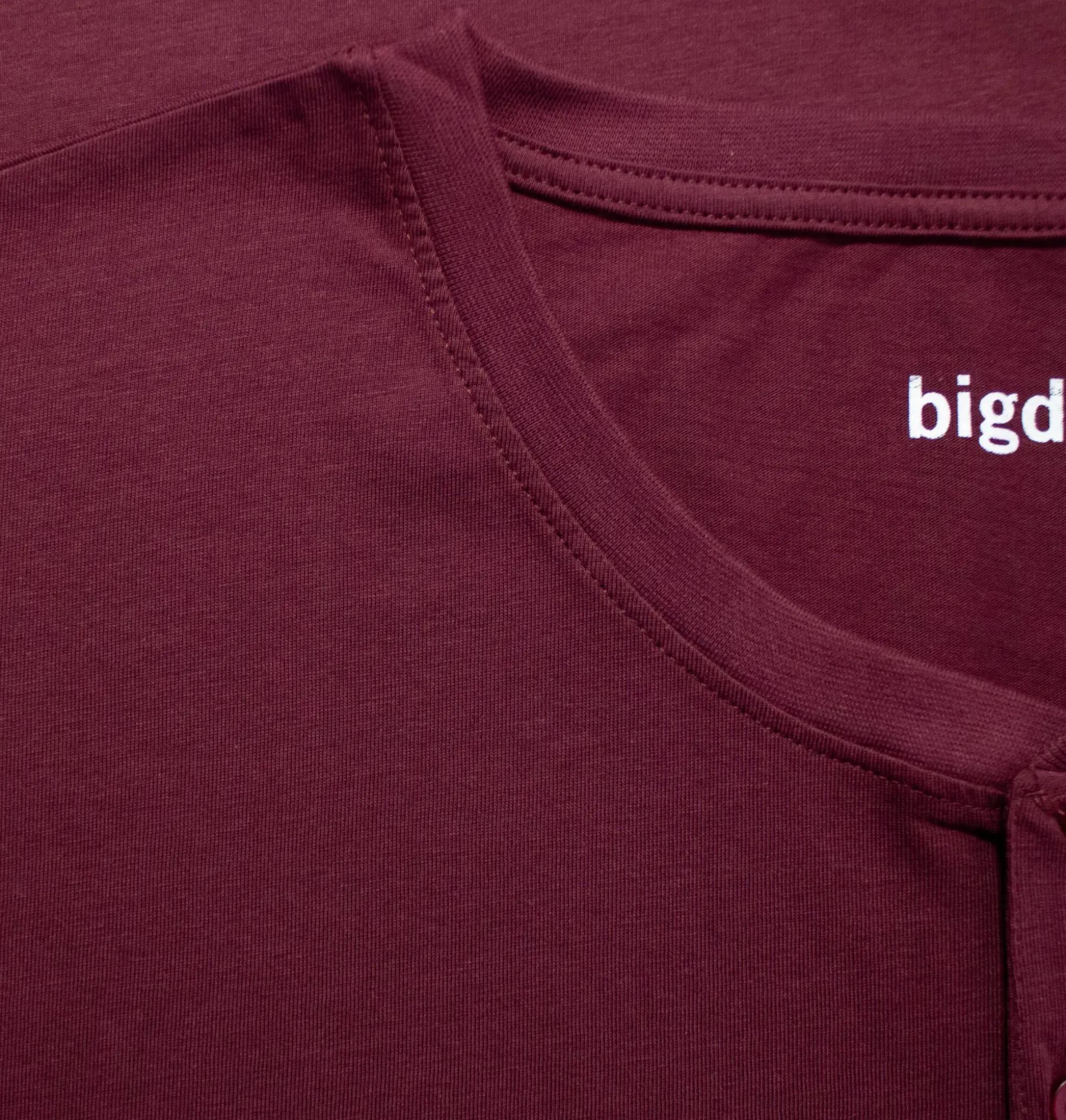 Bigdude Grandad T-Shirt Burgundy