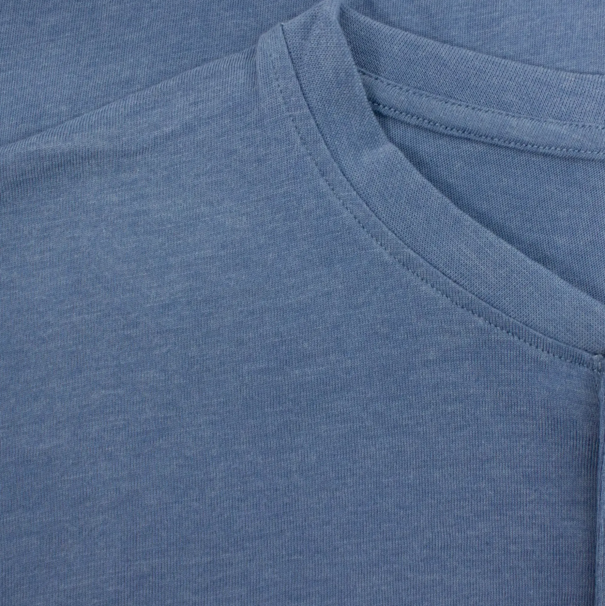 Bigdude Grandad T-Shirt Denim Marl