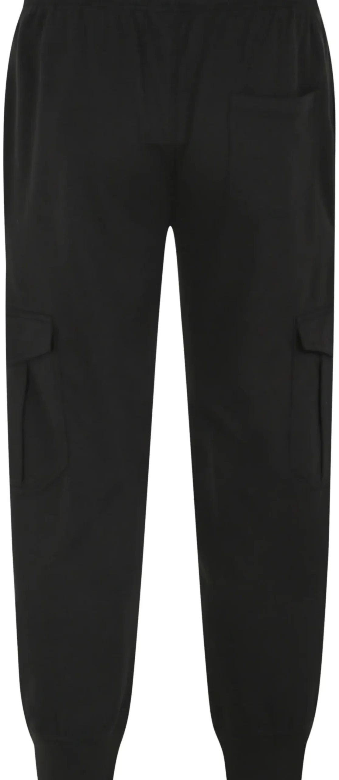 Bigdude Lightweight Cargo Joggers Black