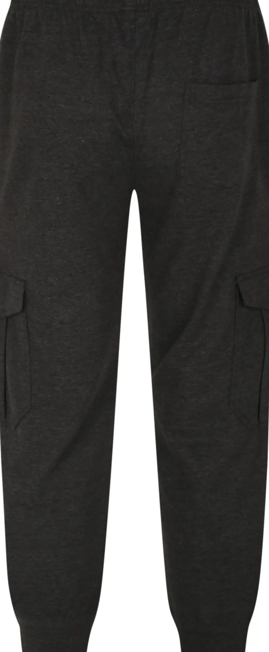 Bigdude Lightweight Cargo Joggers Charcoal