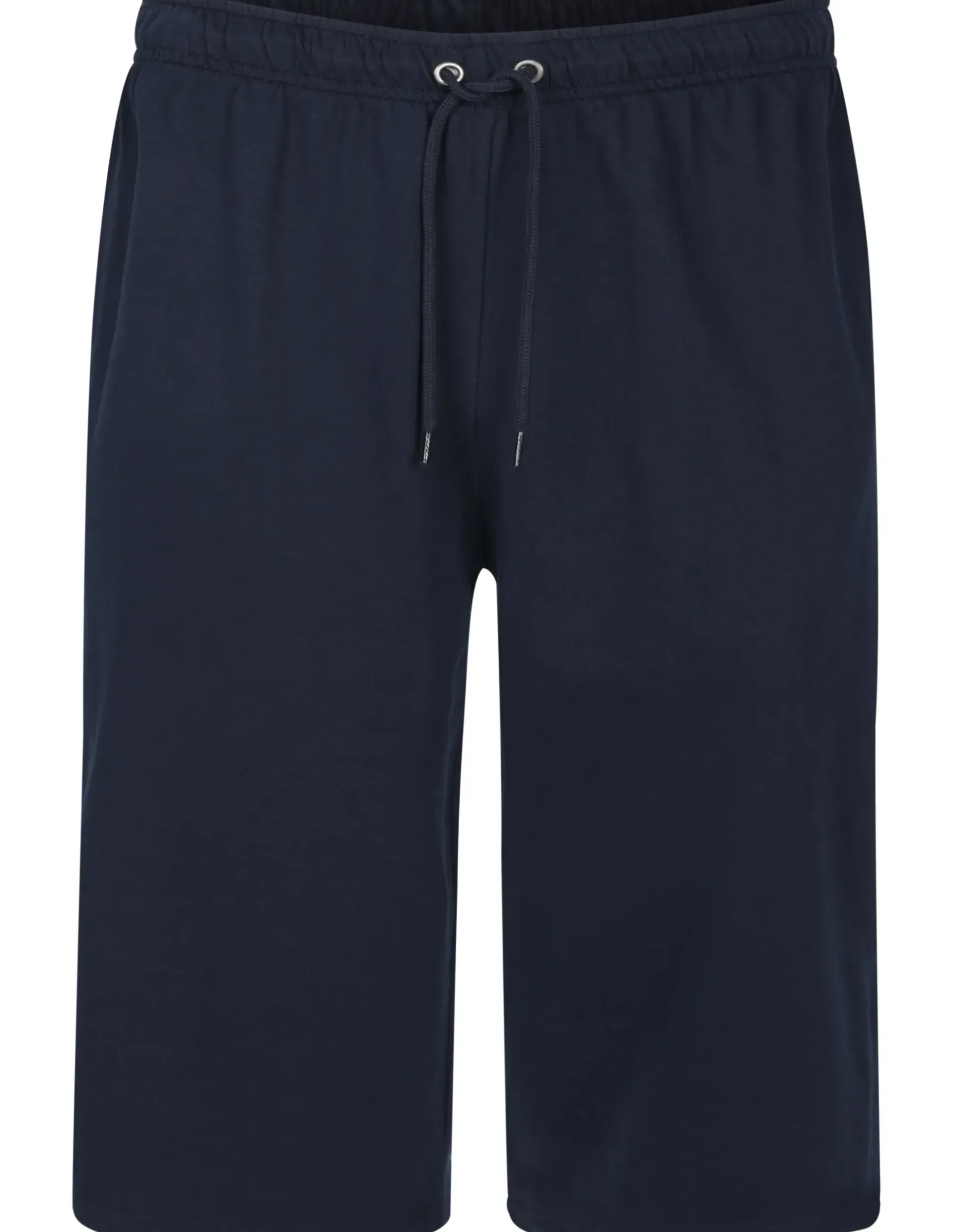 Bigdude Lightweight Cropped Loopback Joggers Navy