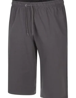 Bigdude Lightweight Cropped Loopback Joggers Charcoal