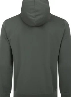 Bigdude Lightweight Half Zip Hoody Sage Green Tall