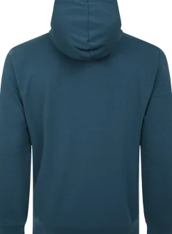 Bigdude Lightweight Half Zip Hoody Petrol Tall