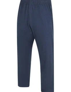 Bigdude Lightweight Jersey Open Hem Joggers Navy