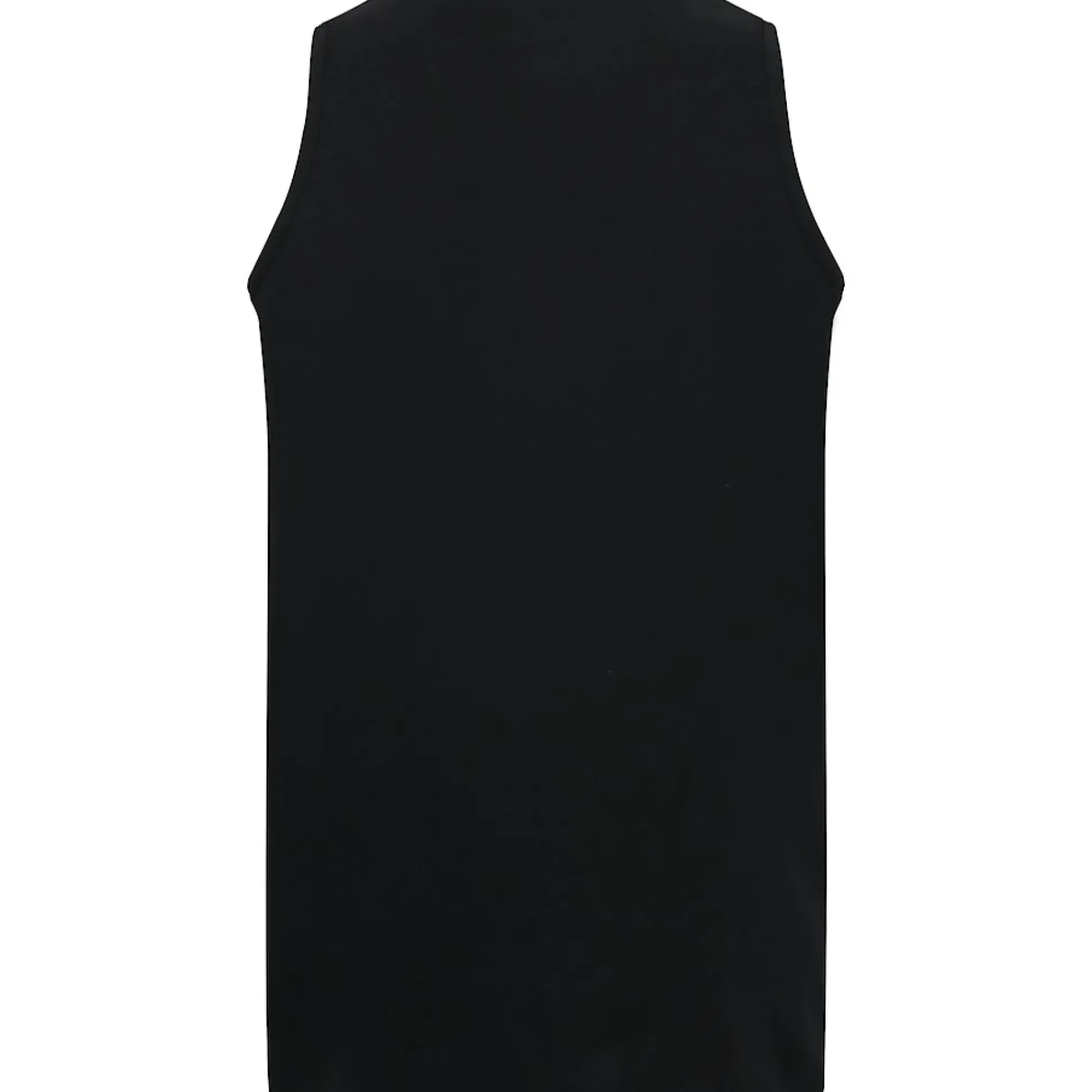 Bigdude Lightweight Summer Print Vest Black Tall