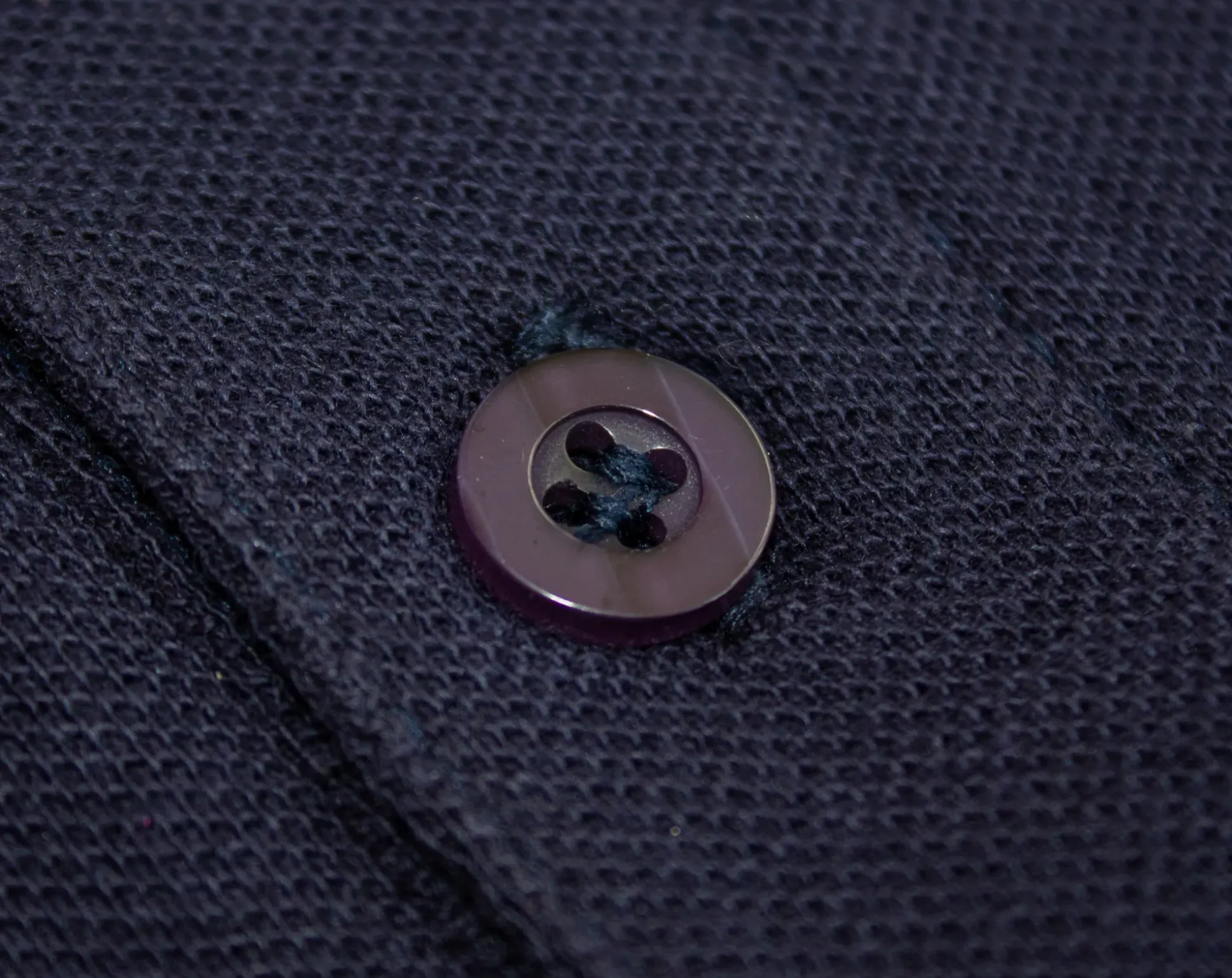 Bigdude Long Sleeve Polo Shirt Charcoal Marl