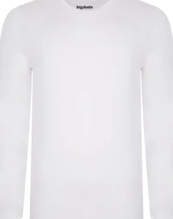 Bigdude Long Sleeve T-Shirt White