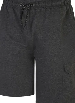 Bigdude Loopback Cargo Shorts Charcoal