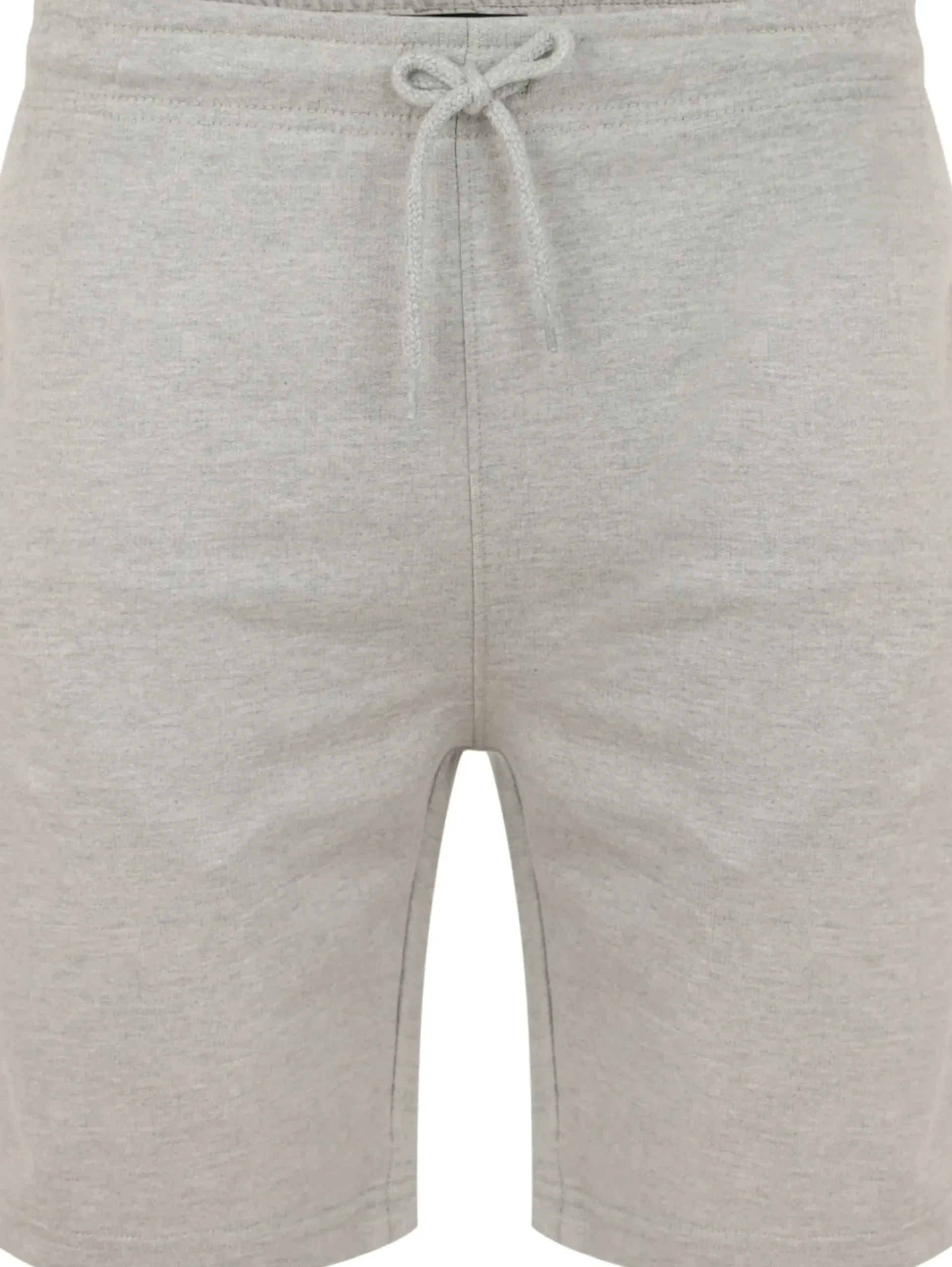 Bigdude Loop Back Jogger Shorts Grey Marl