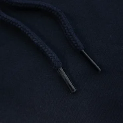 Bigdude Loop Back Sleeveless Hoody Navy