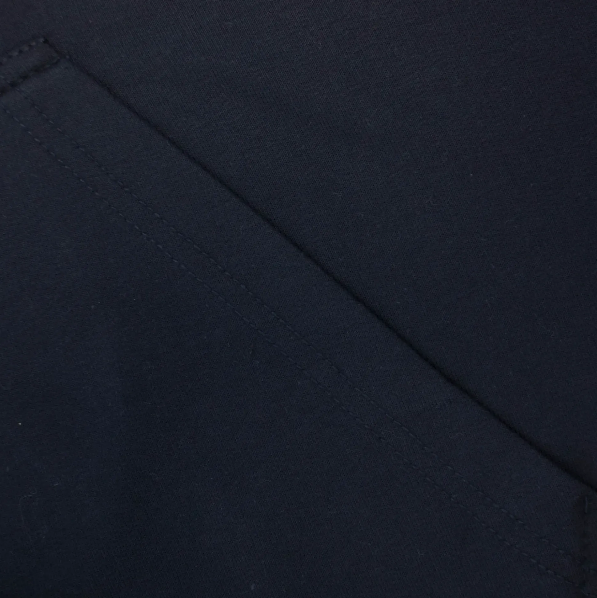 Bigdude Loop Back Sleeveless Hoody Navy Tall