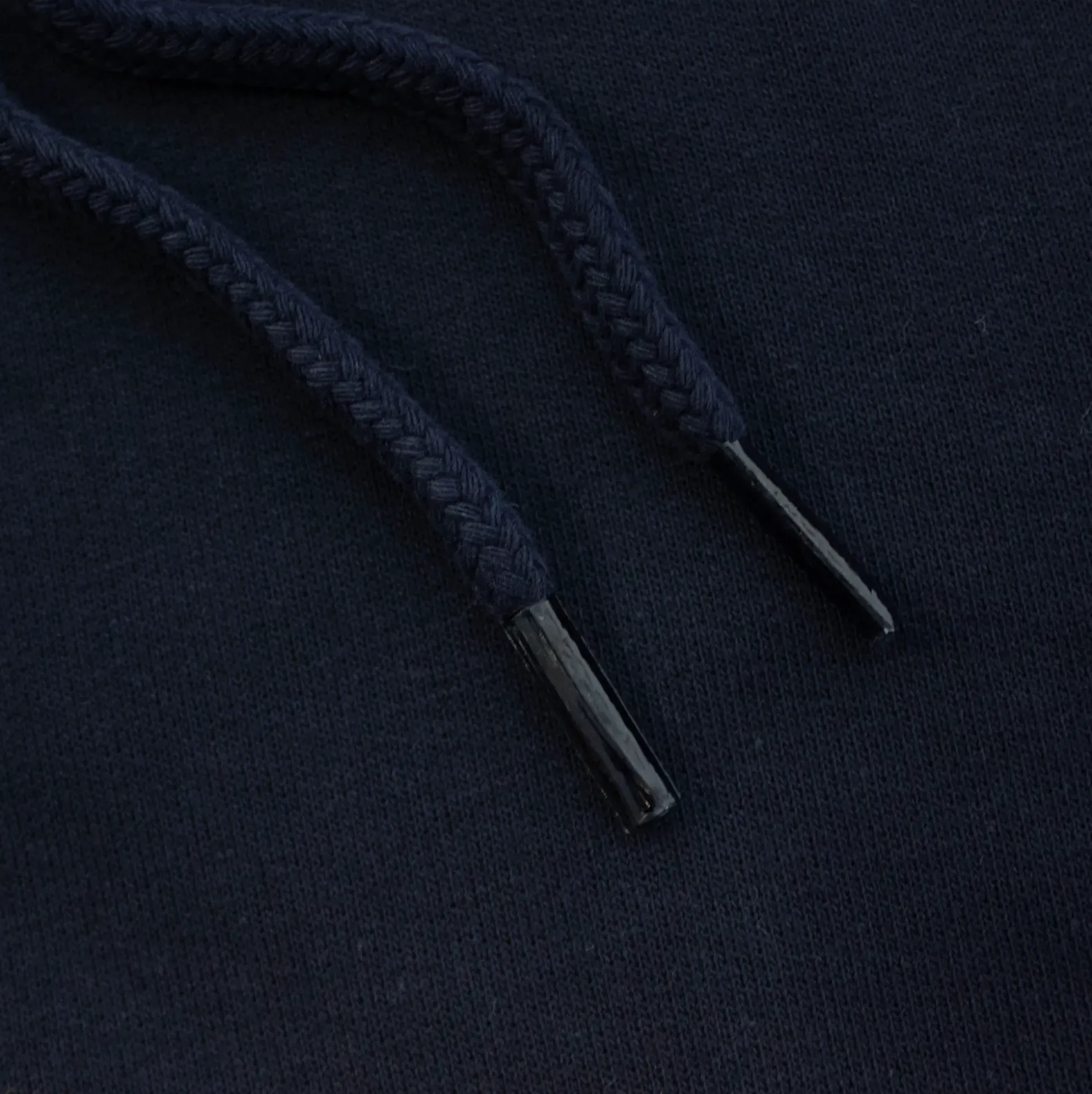 Bigdude Loop Back Sleeveless Hoody Navy Tall