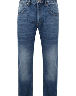 Bigdude Non Stretch Loose Fit Jeans Dark Wash